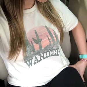 Vintage western tee